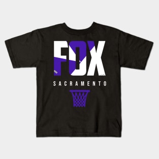Fox Sacramento Basketball Warmup Kids T-Shirt